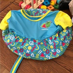 Kids' Blue and Yellow Swim Vest